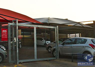 Meshtech installation at Avis Roodepoort