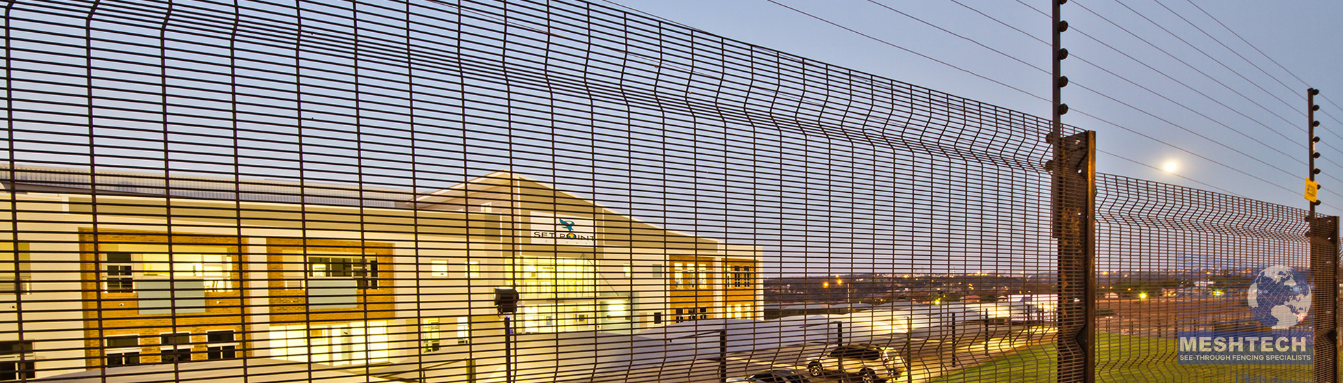 MESHTECH see-thru perimeter fence